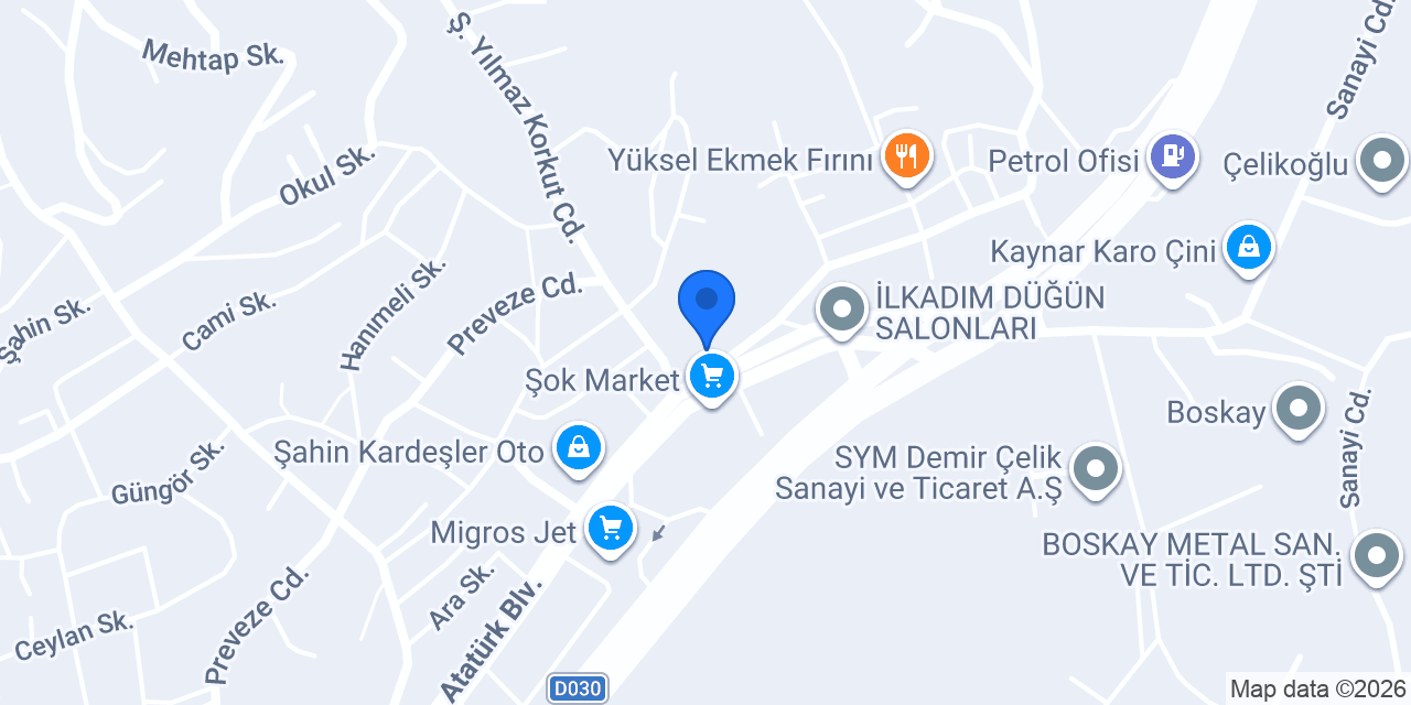 Kurtuluş Mahallesi Muhtarlığı konumu