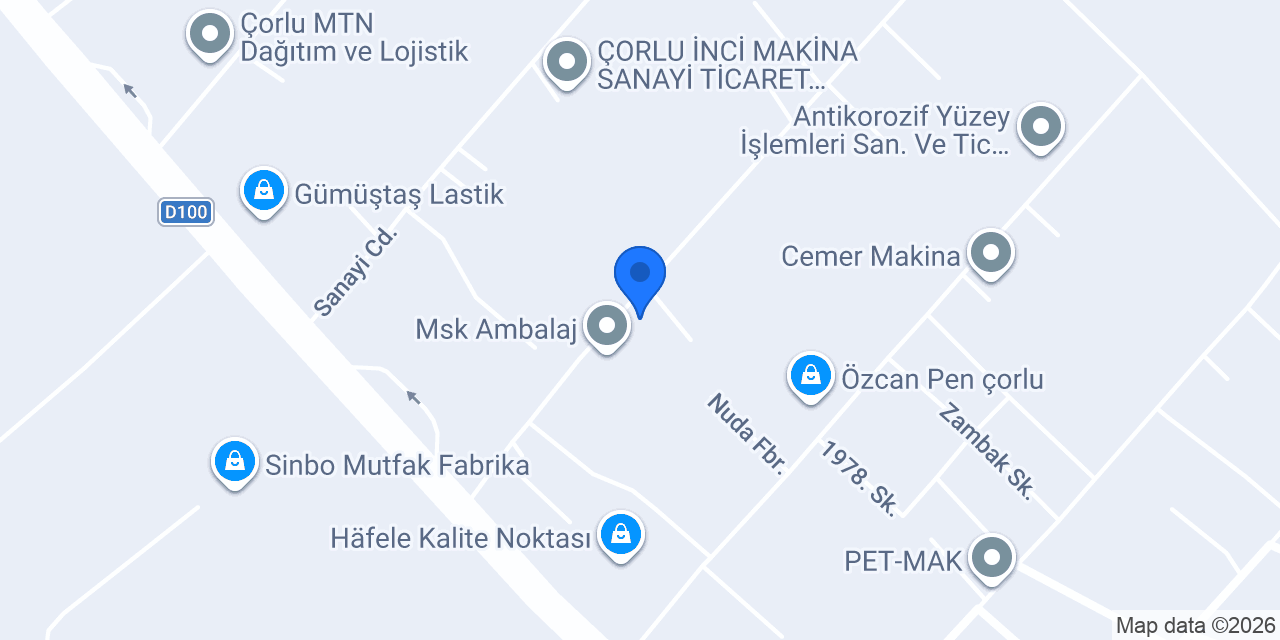 Tempa Elektroteknik San. Ve. Tic. A.Ş. konumu