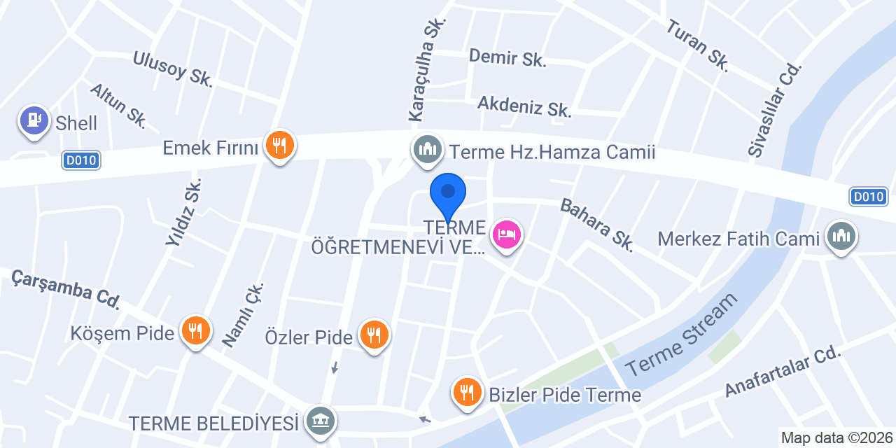 Şen Gıda konumu