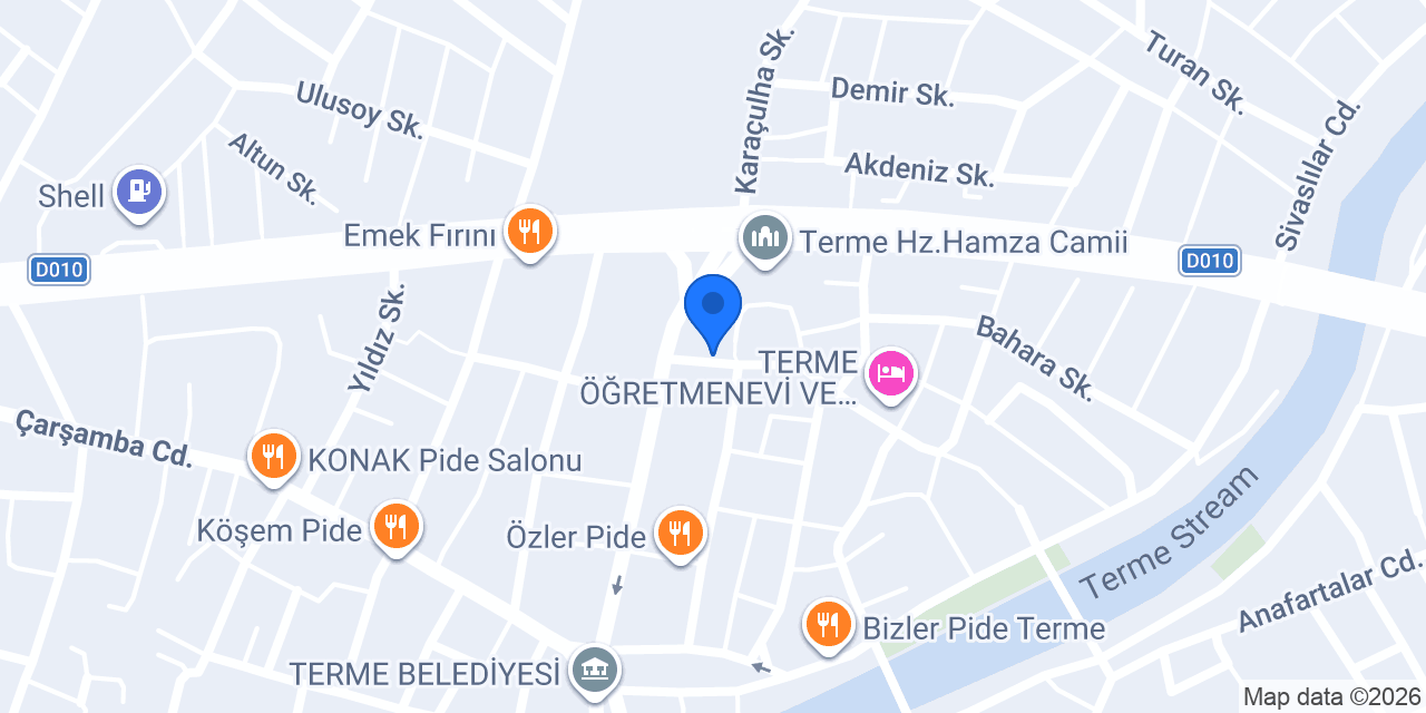 Bi Sos Express Döner konumu