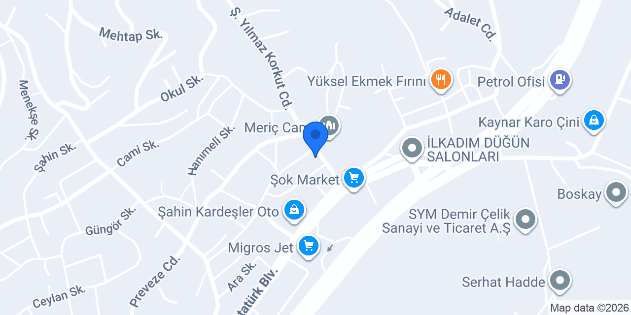 Adıyaman Çiğ Köfteci Ali Baba konumu