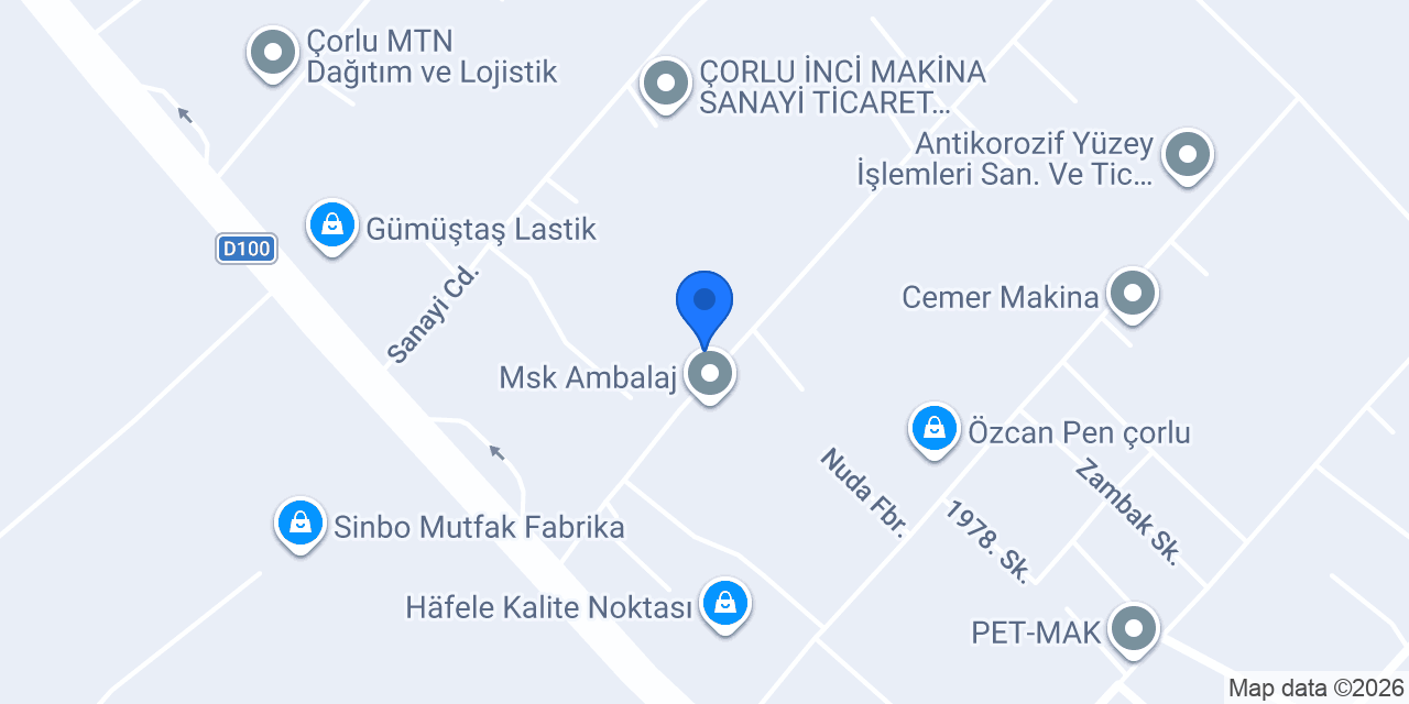 Öz-Saç İmalat konumu