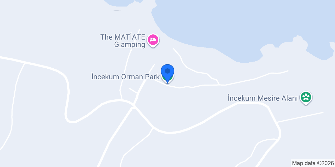 İncekum Orman Park konumu