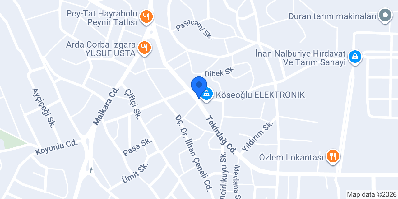 Ömer Et konumu