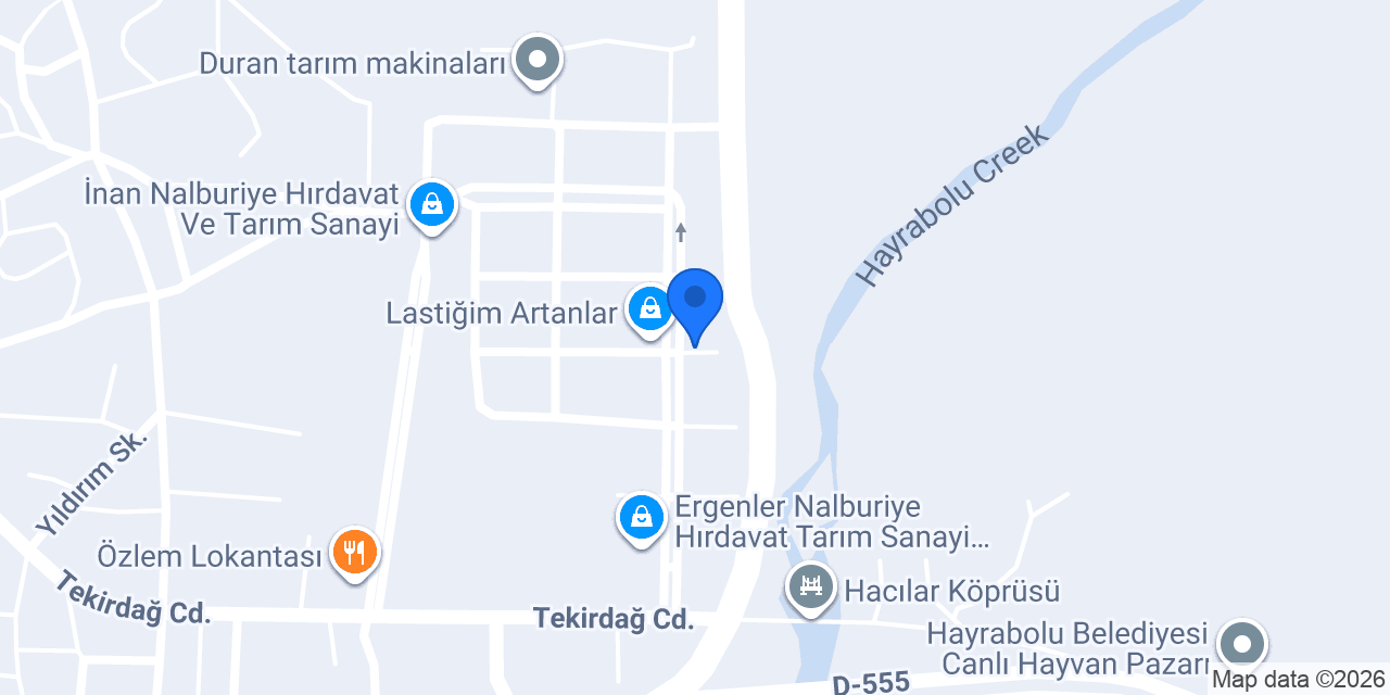 Özcan Oto Elektrik konumu
