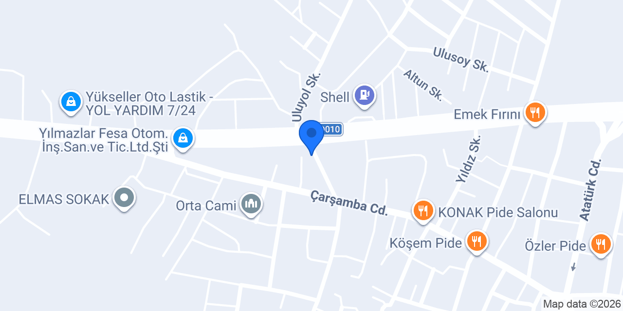 TERME HANEDAN HALI YIKAMA konumu