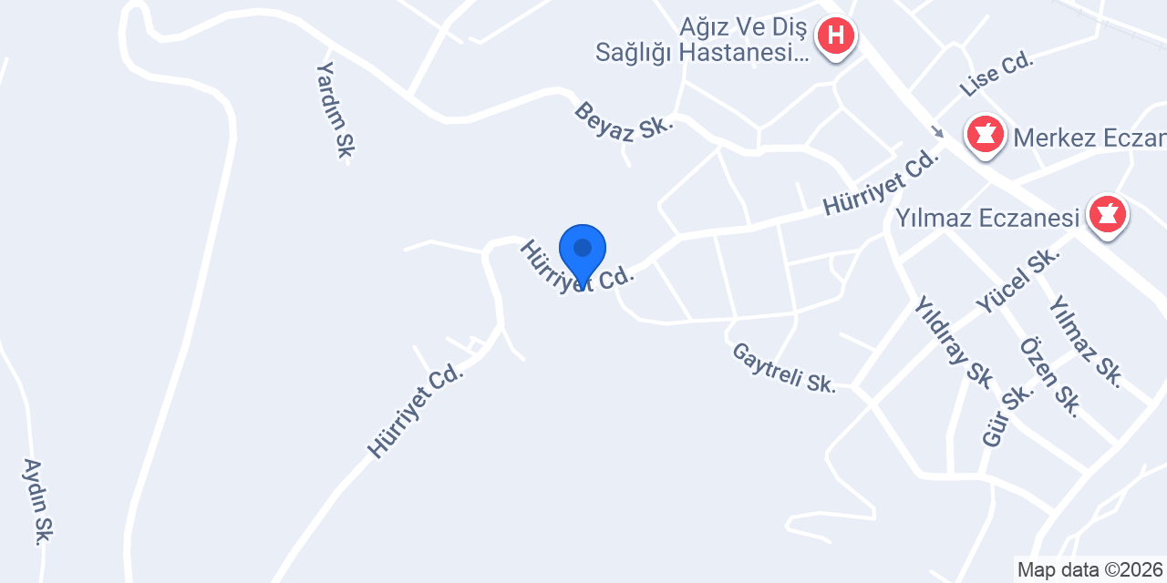 Üçler Gıda Ambalaj konumu