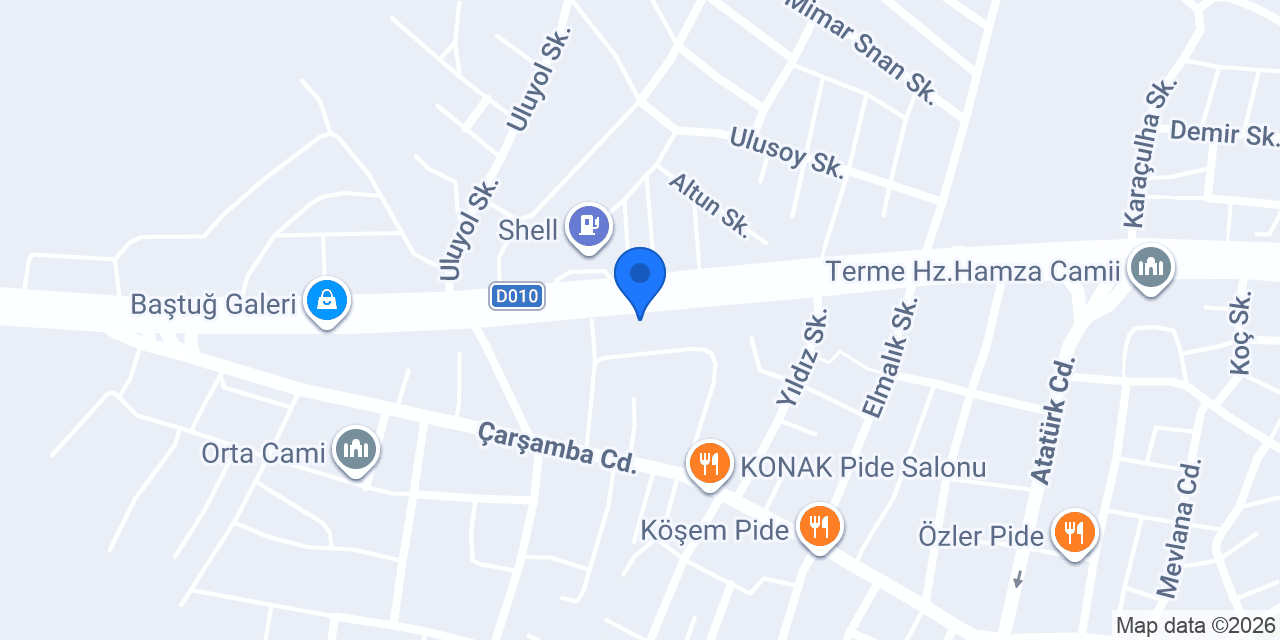 SAHİL OTOMOTİV konumu