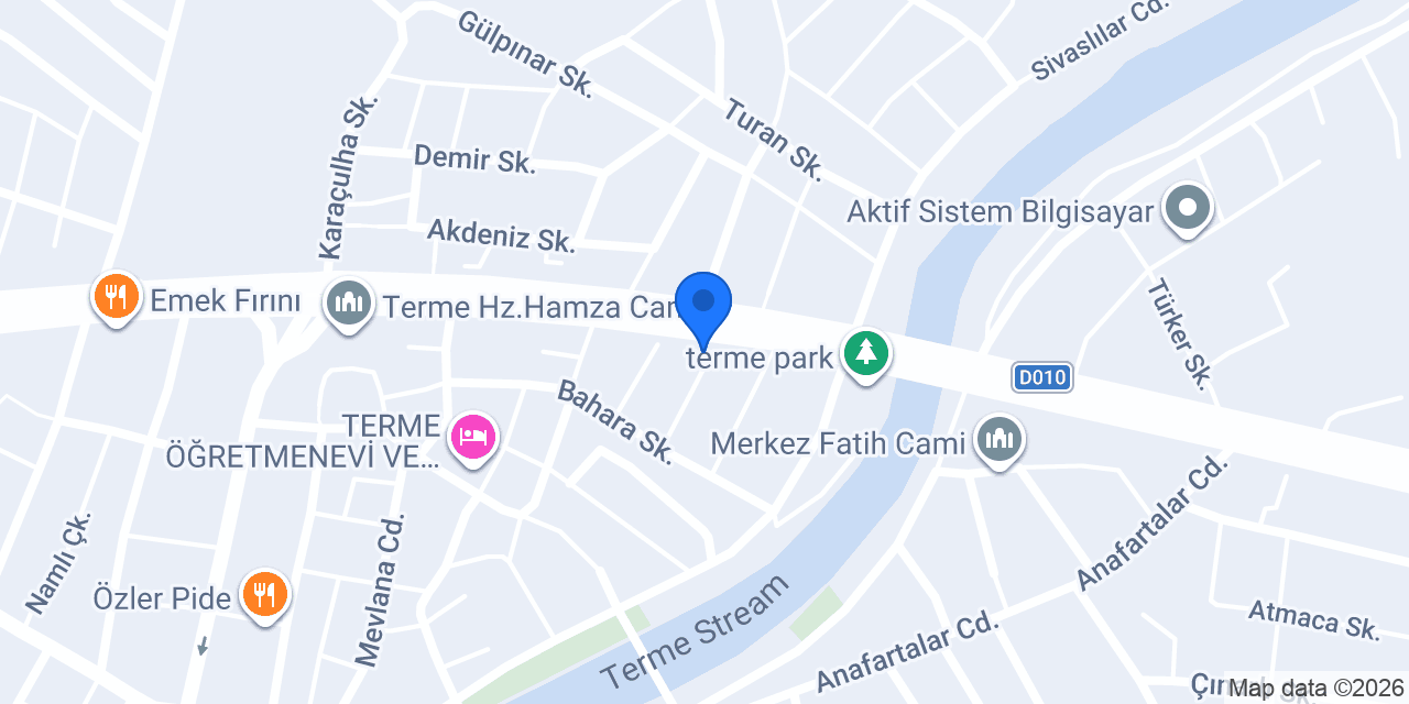 Kılıçaslan Auto konumu