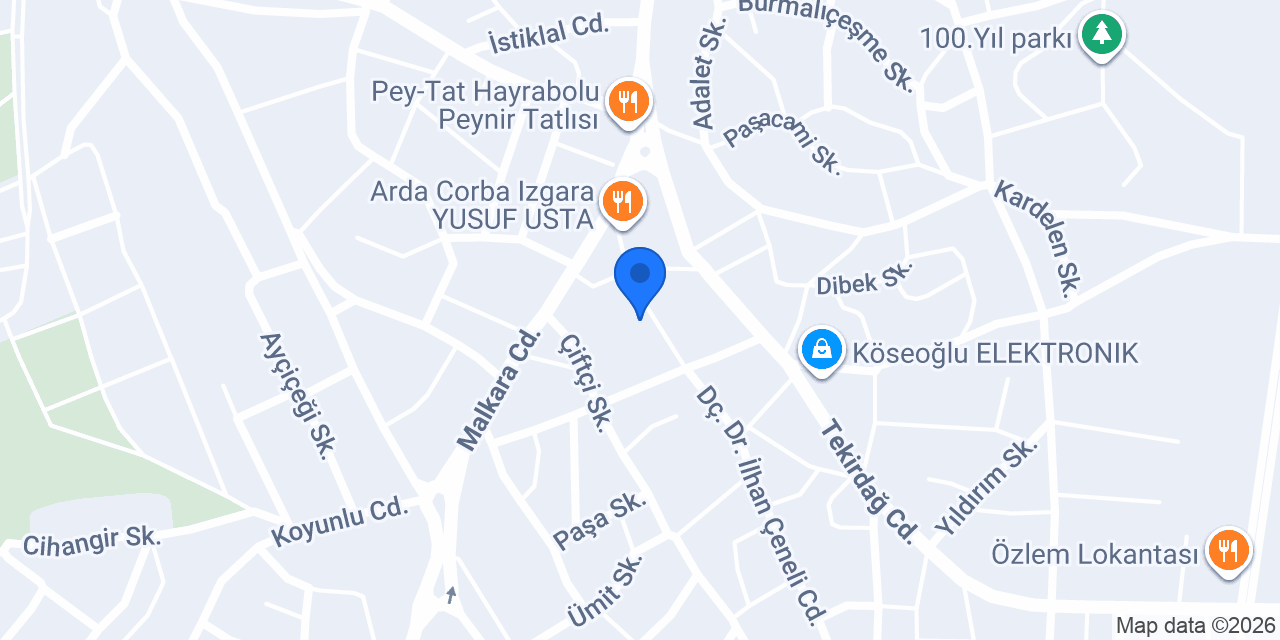 Köylü Emlak Ofisi konumu