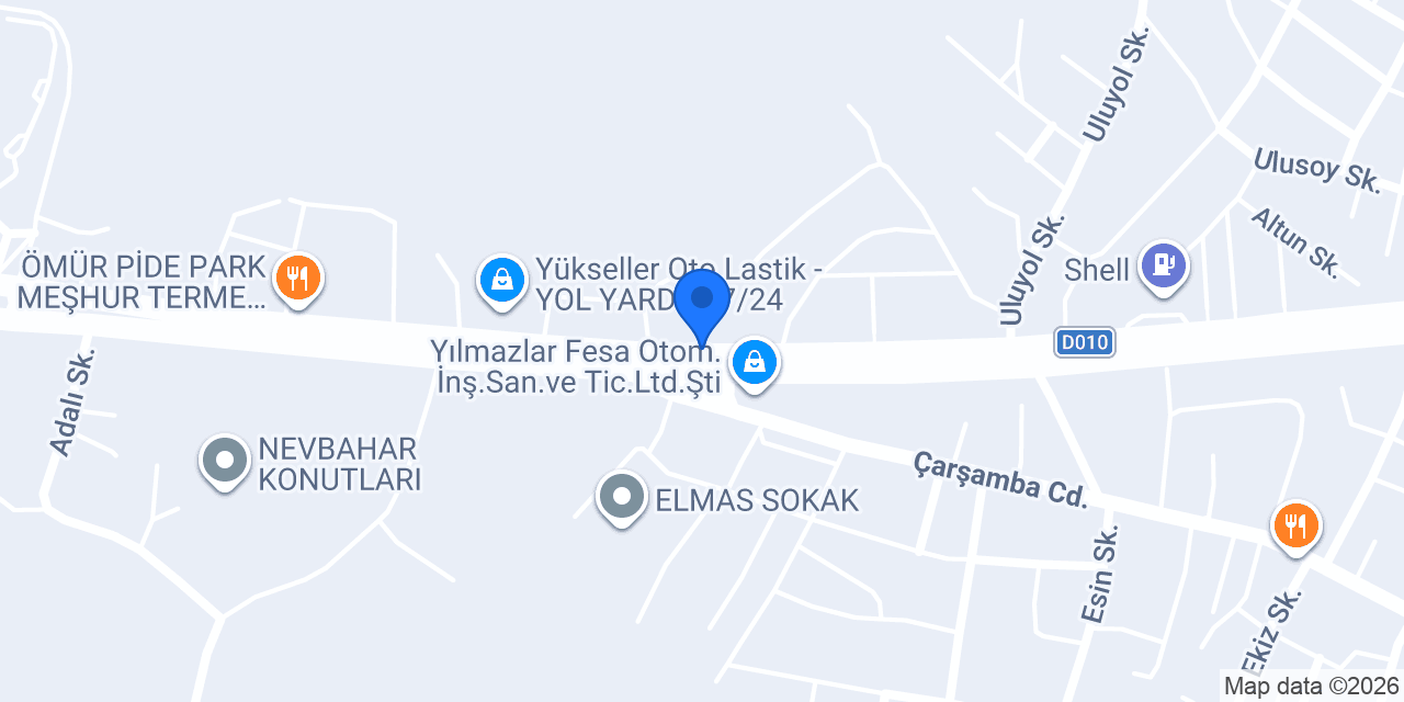 levent özden otomotiv konumu