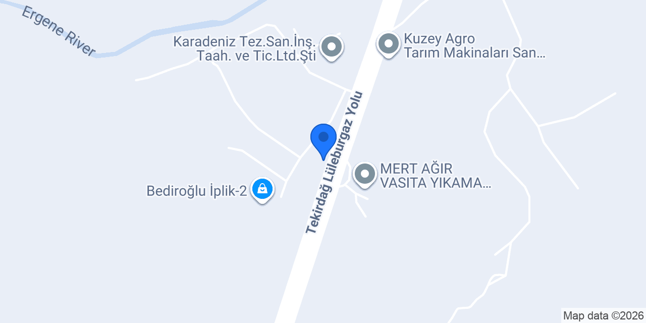 Nonwotech Dokusuz Örgüsüz Tekstil San. Ve Dış Tic. A.Ş. (Muratlı Üretim Tesisi) konumu