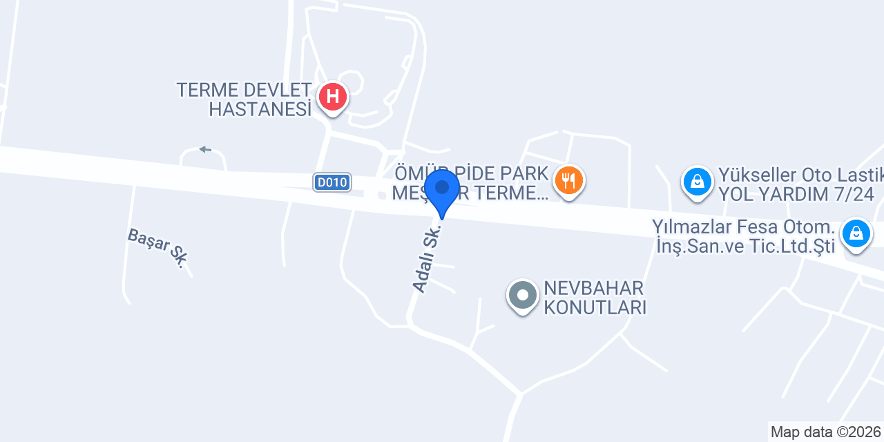 Has Pirinç Fabrikasi konumu
