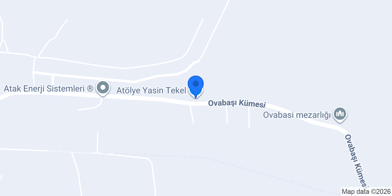 Atölye Yasin Tekel konumu
