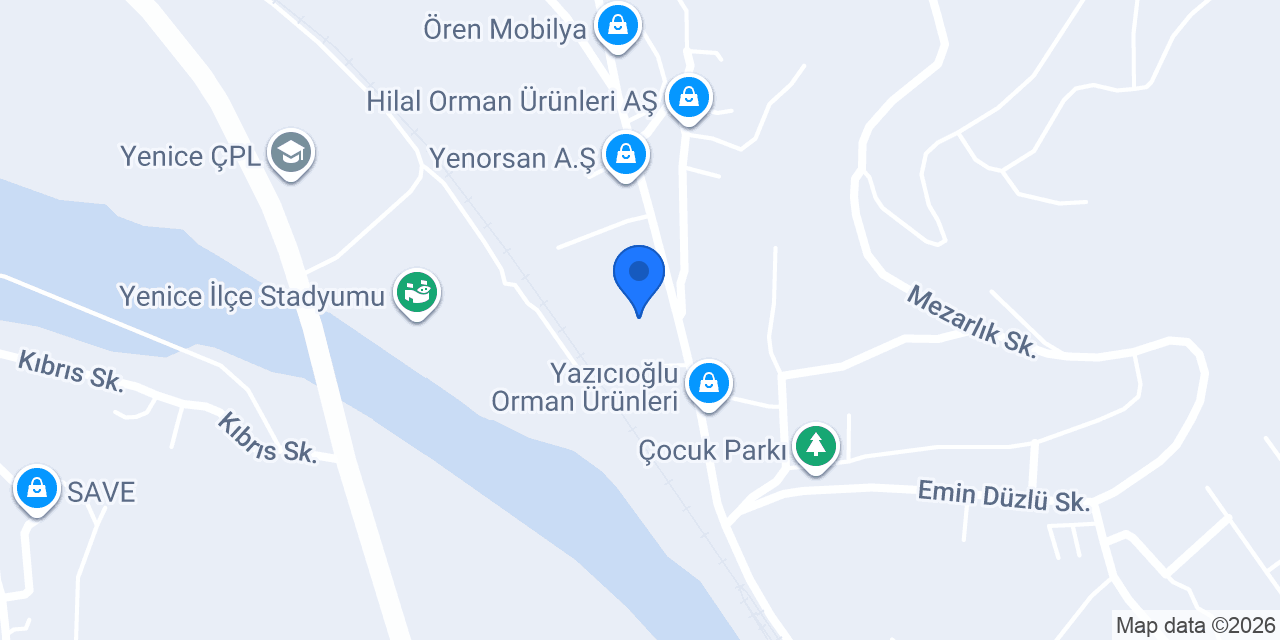 Sedat Dereli Orman Ürünleri konumu