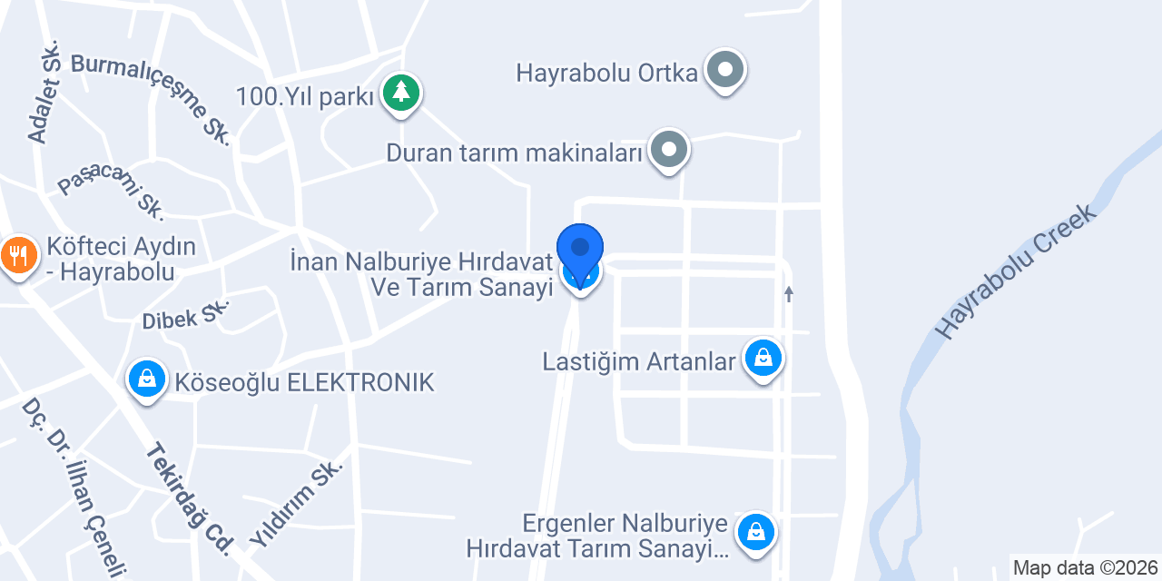 Ulus Tarım Makinaları konumu