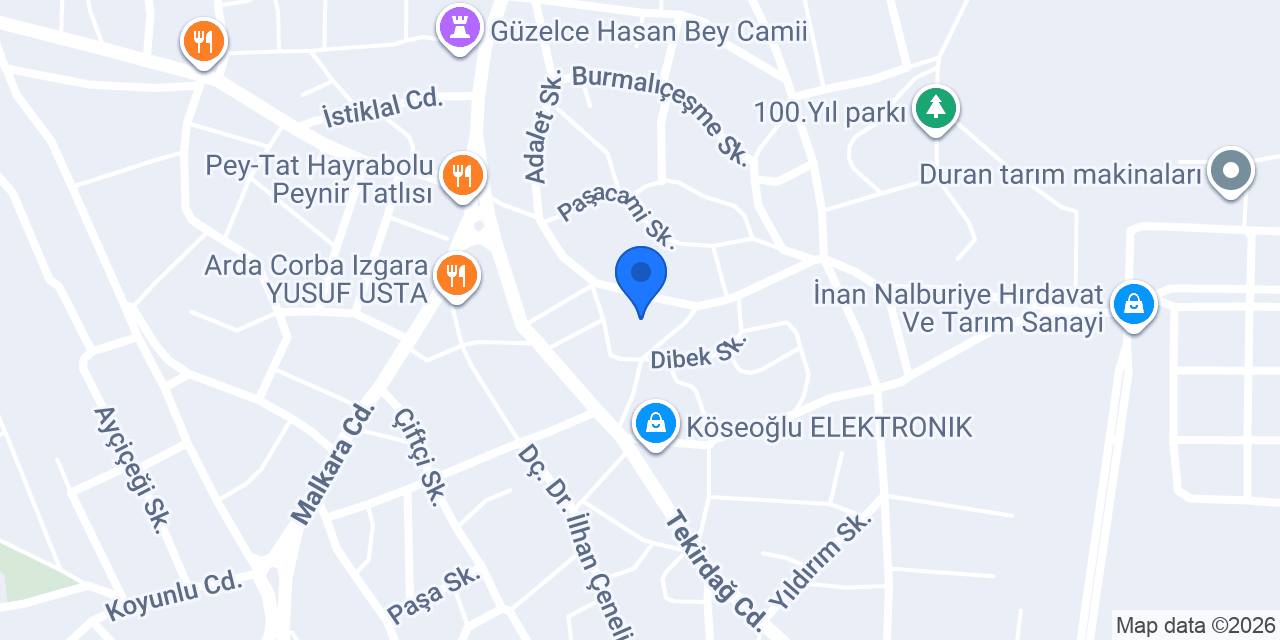 ÇAĞDAŞ REKLAM konumu