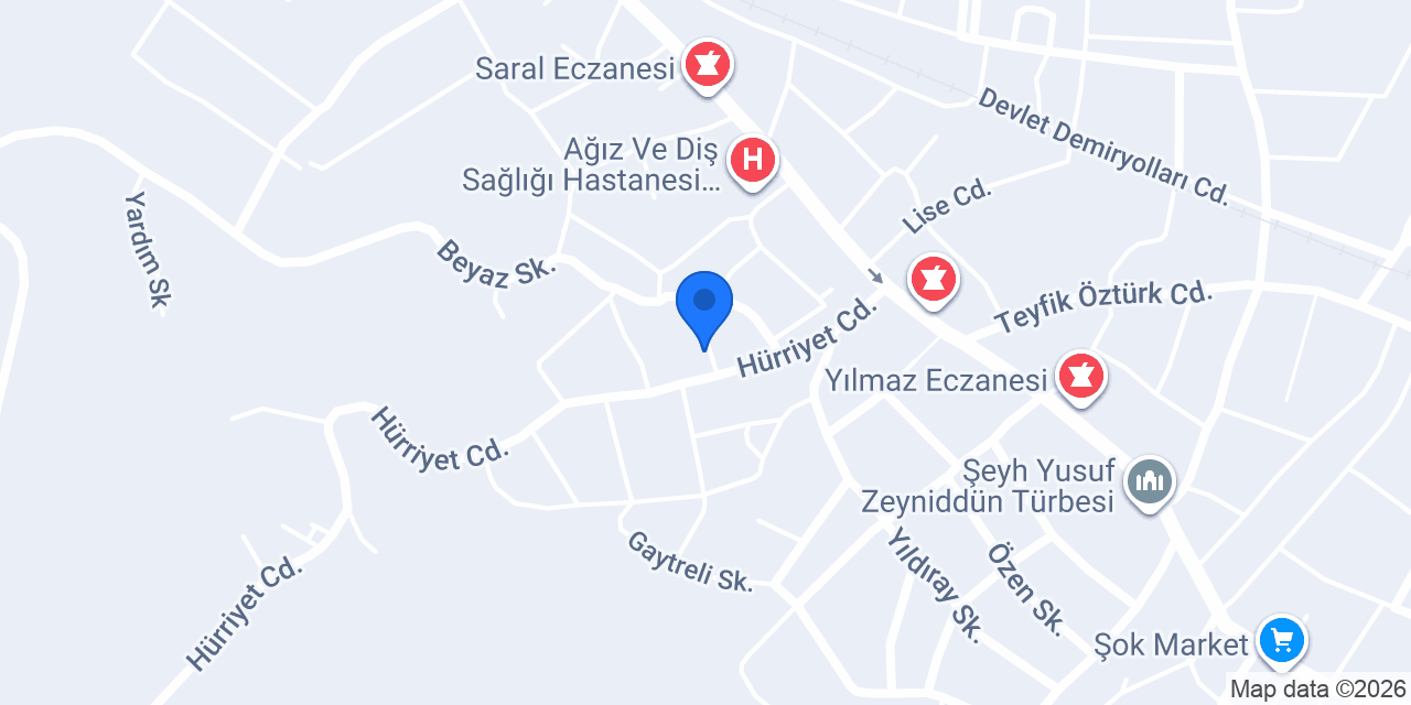 Gökçe Karaoğlan İlköğretim Okulu konumu