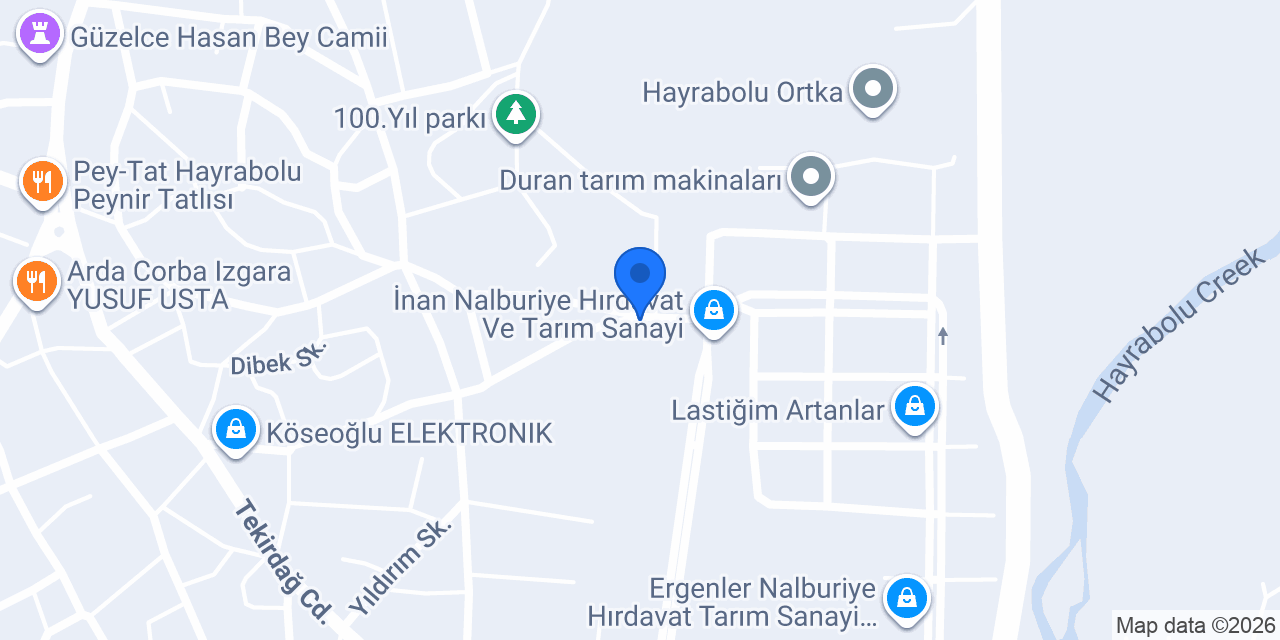 Tay Tarım Aletleri konumu