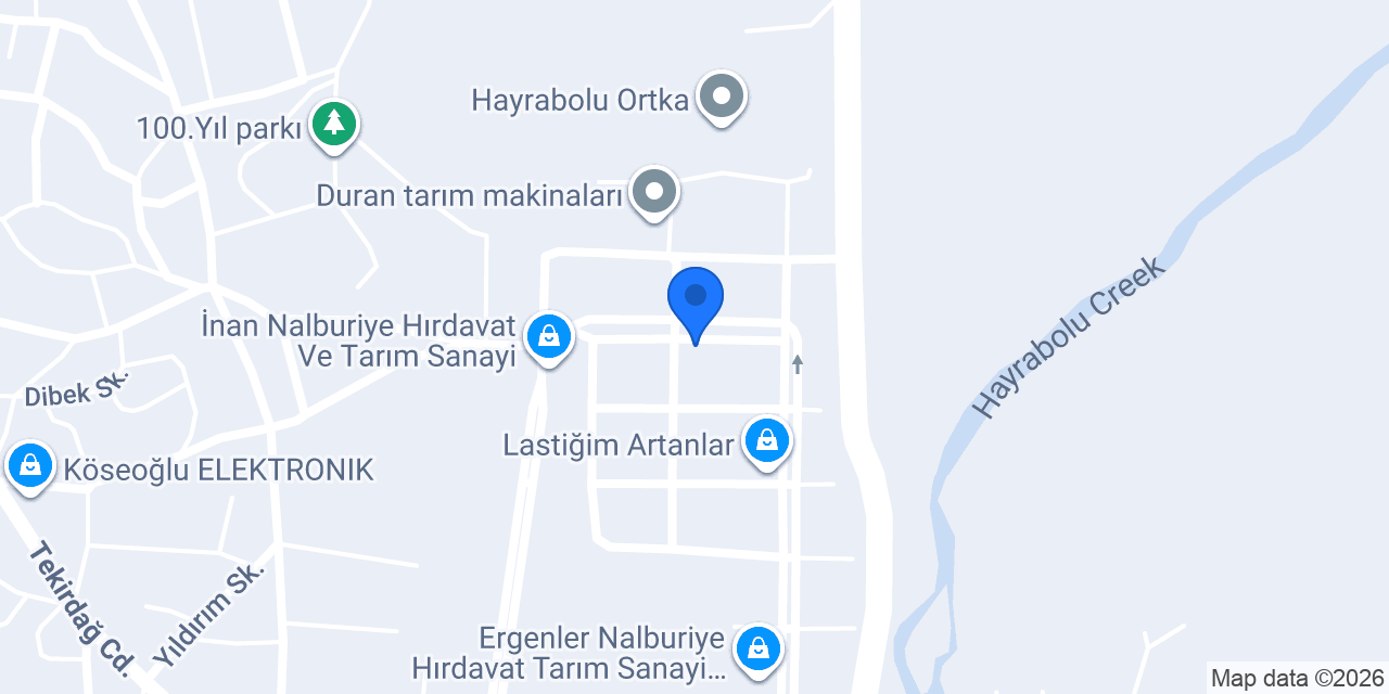 Ceylan Agri Tarım Makinaları konumu