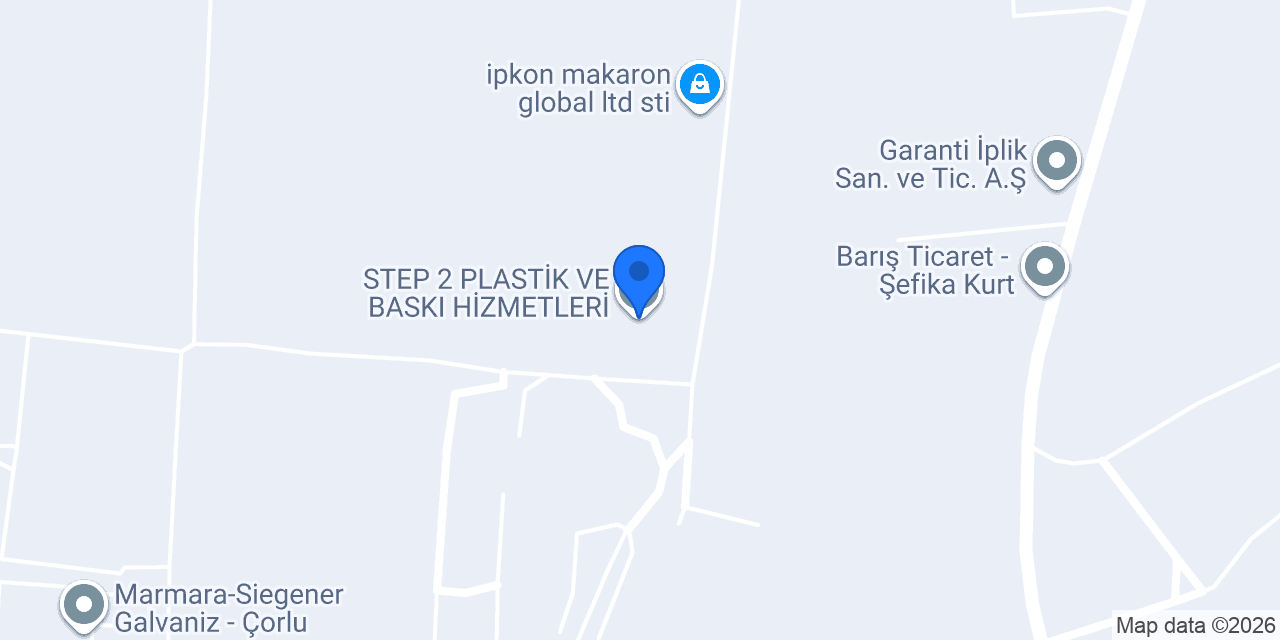 STEP 2 PLASTİK VE BASKI HİZMETLERİ konumu