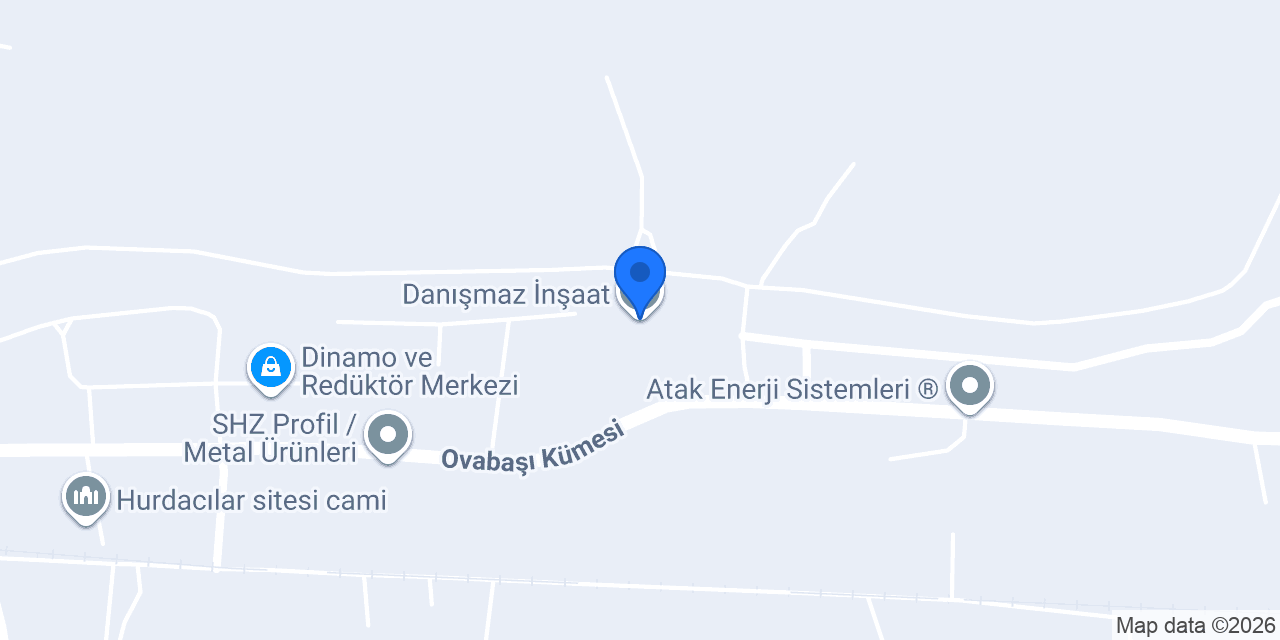 Danışmaz İnşaat konumu