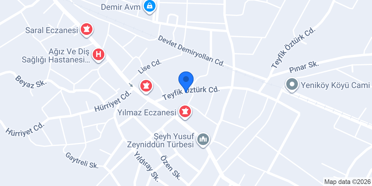 TEKİNARSLAN Elektrik konumu