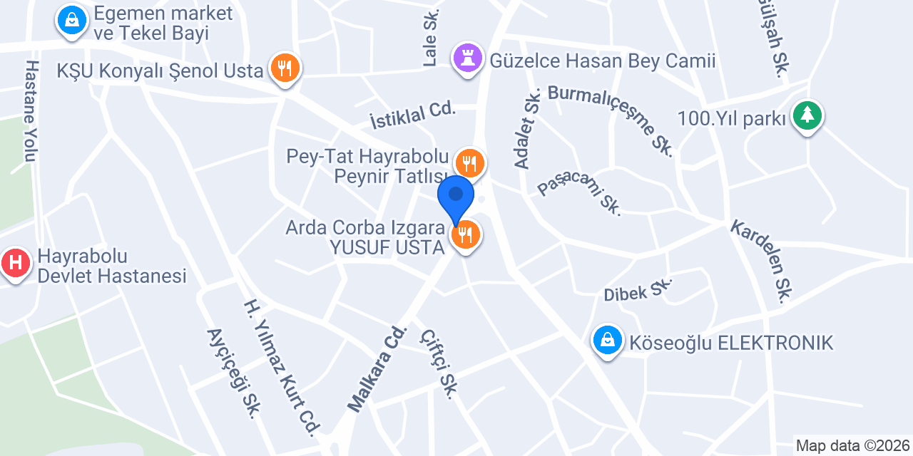 M Migros konumu