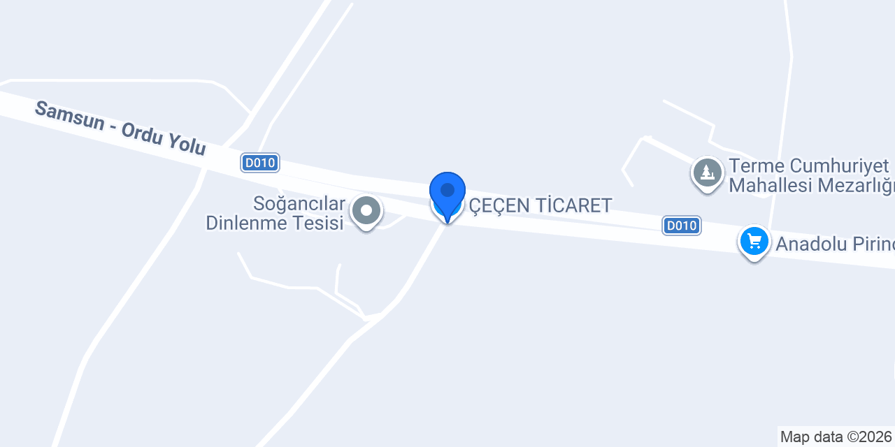 ÇEÇEN TİCARET konumu