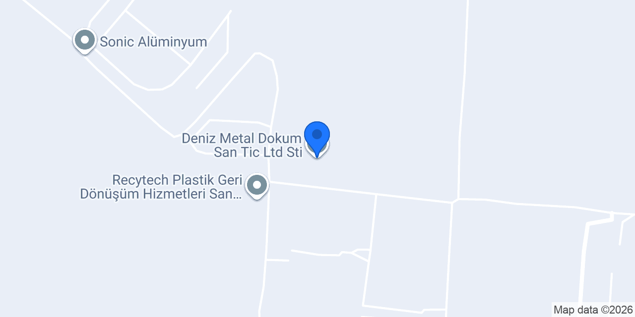 Deniz Metal Dokum San Tic Ltd Sti konumu