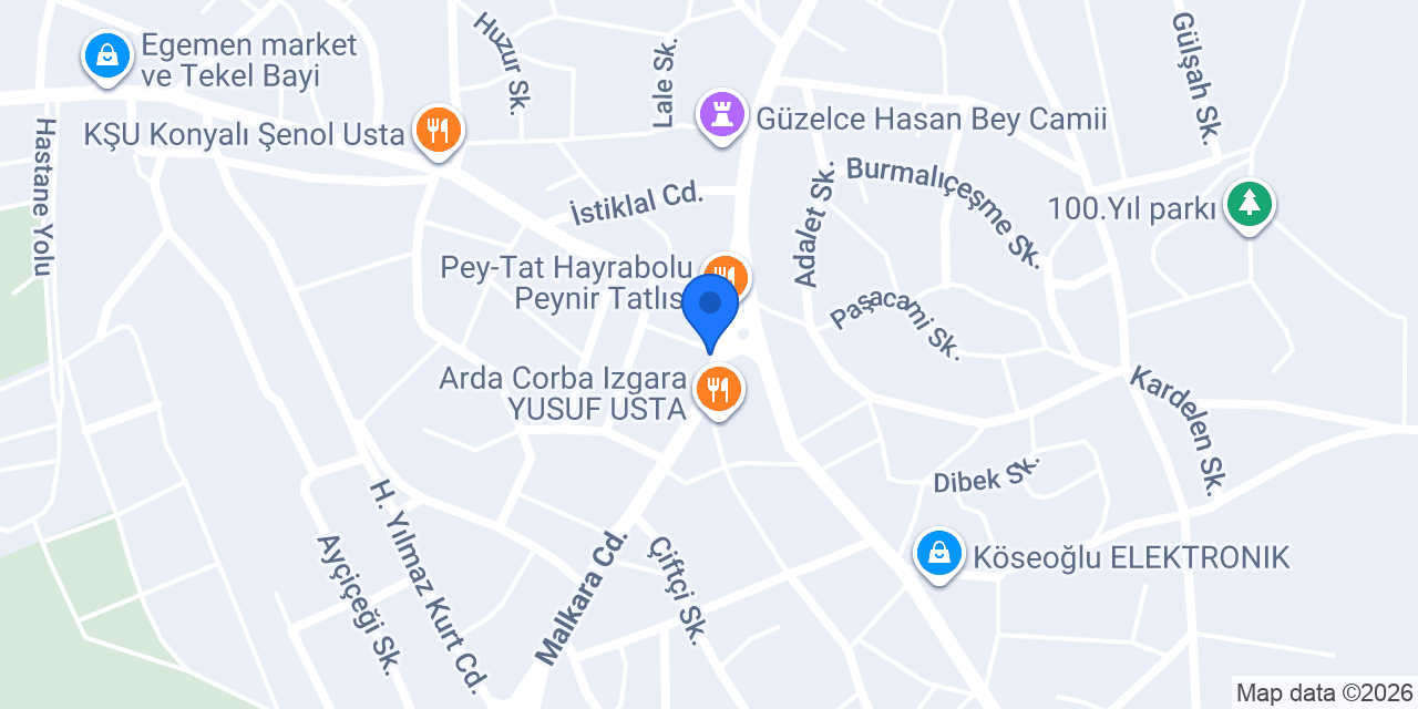 CARDINEE TEKSTİL konumu