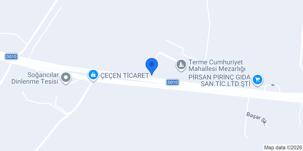 Akpir Pirinç Fabrikası konumu