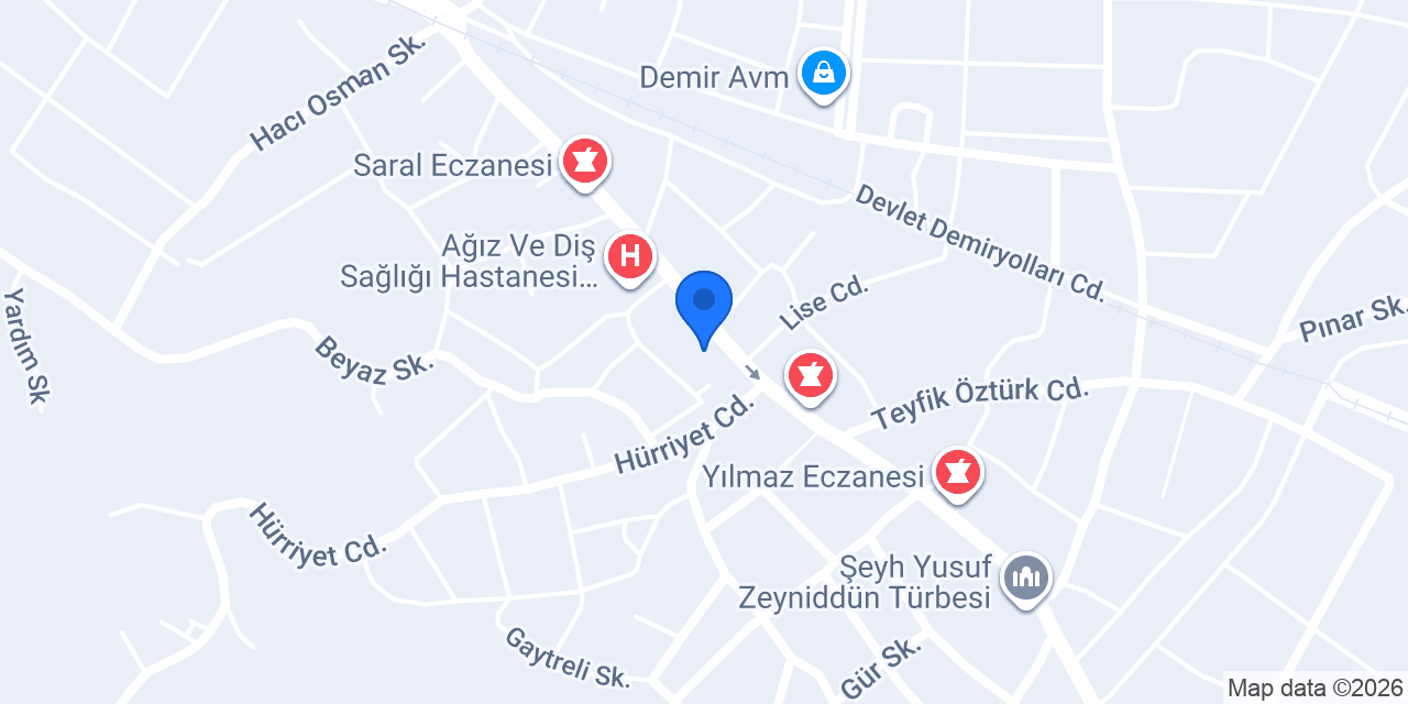 Gözde VETERİNER KLİNİK konumu
