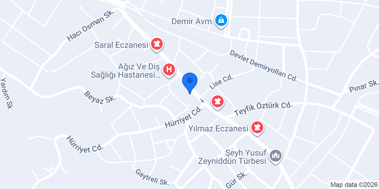 ÇAKIRLAR MİMARLIK konumu