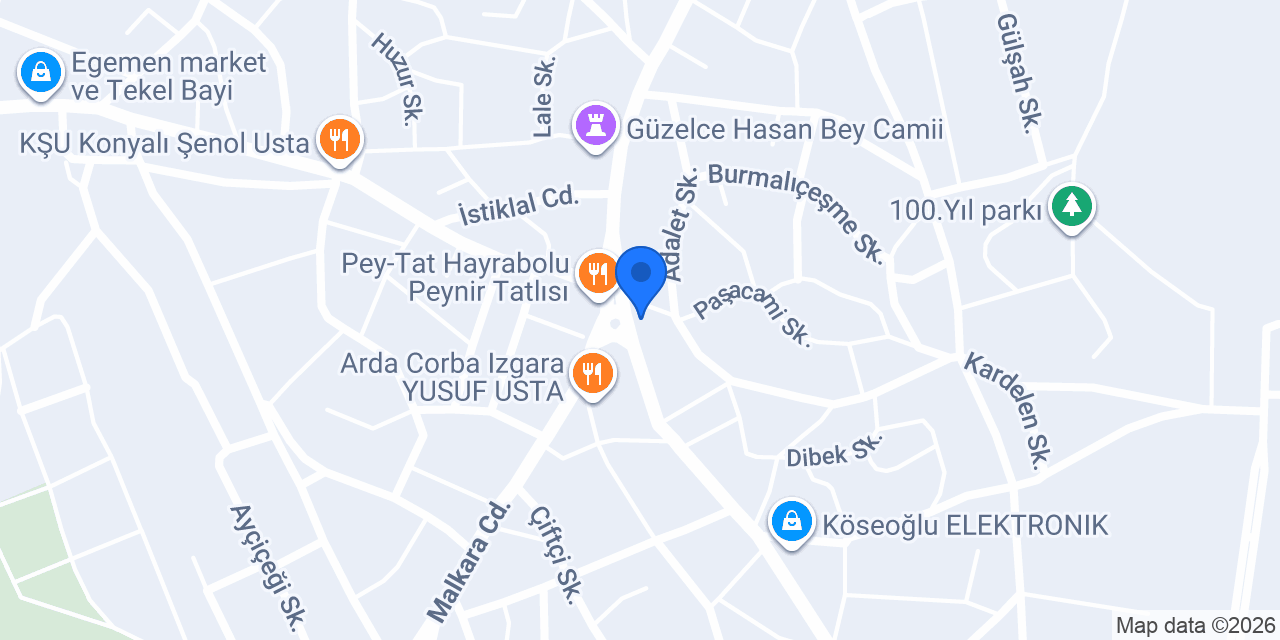 Oya Kırtasiye konumu