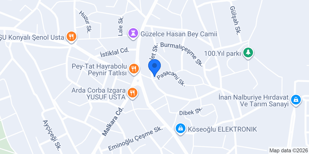 POYRAZ TEKNİK konumu
