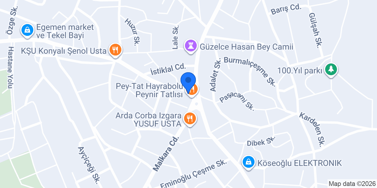 Turhan Hukuk & Danışmanlık - Av. Mert TURHAN konumu