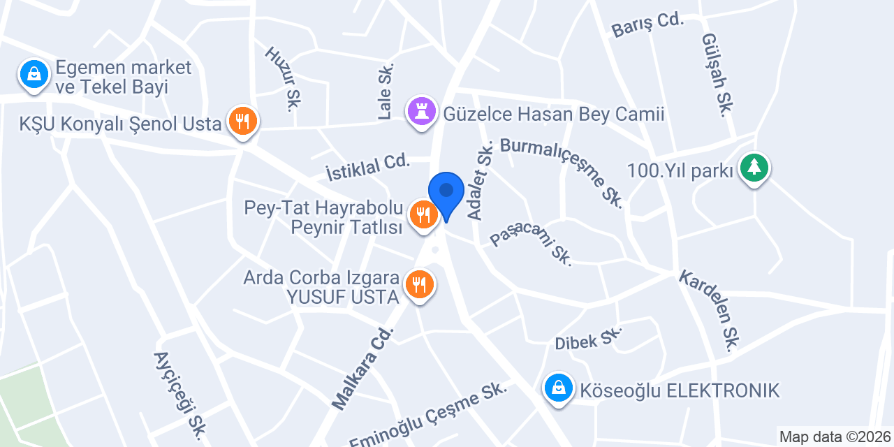 Ayyüce Çiçek Evi konumu