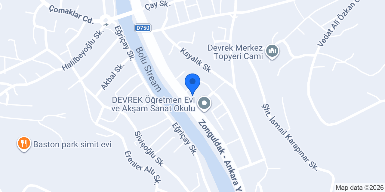 Devrek Anadolu İmam Hatip Lisesi konumu