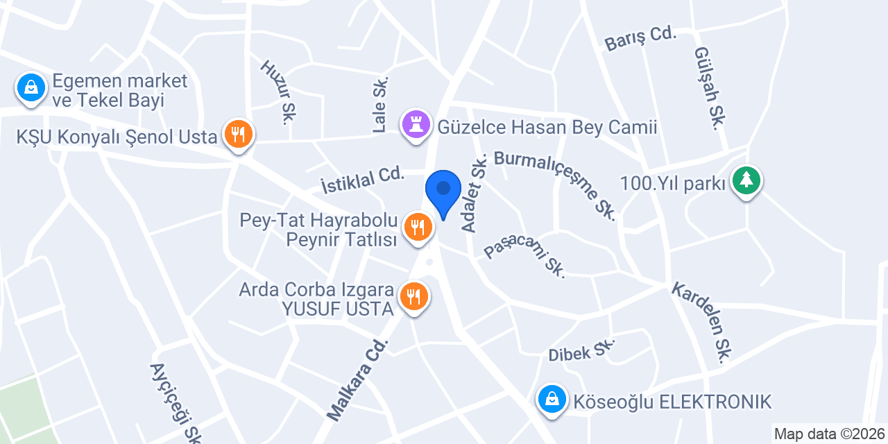 Özgür Elektrik konumu