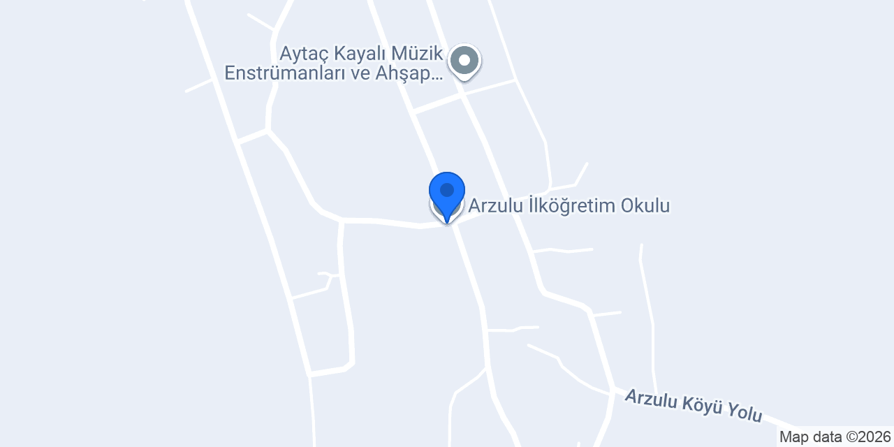 Arzulu İlköğretim Okulu konumu