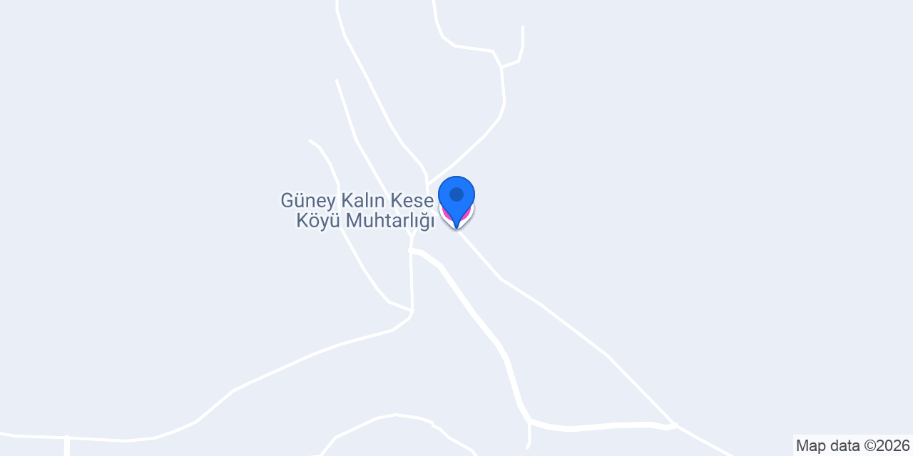 Güney Kalın Kese Köyü Muhtarlığı konumu