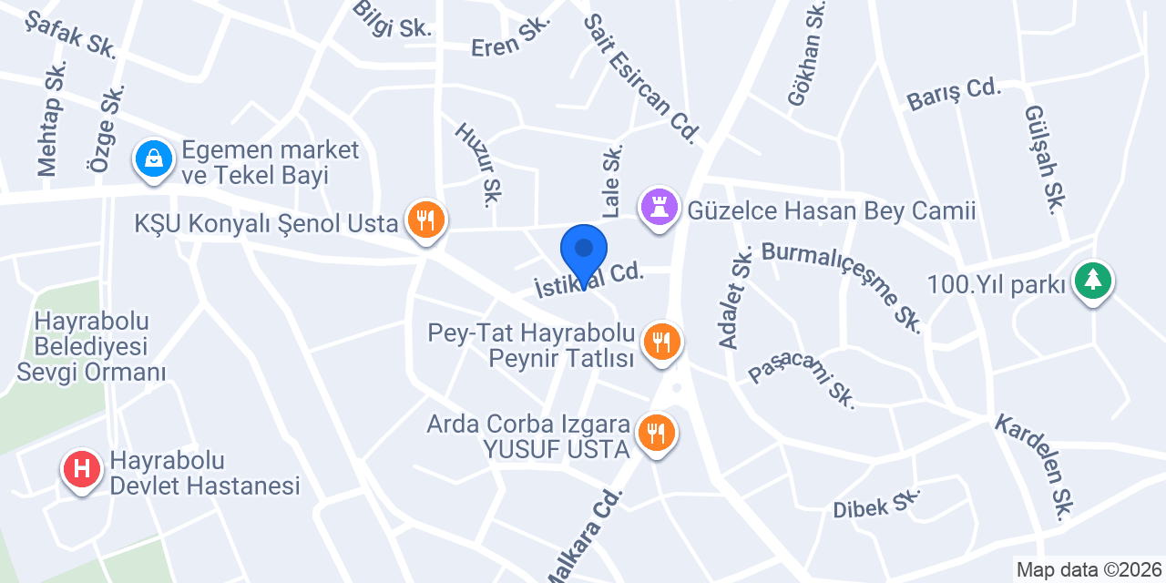 Sarıyar Hukuk Avukat Ecem Berin Sarıyar konumu