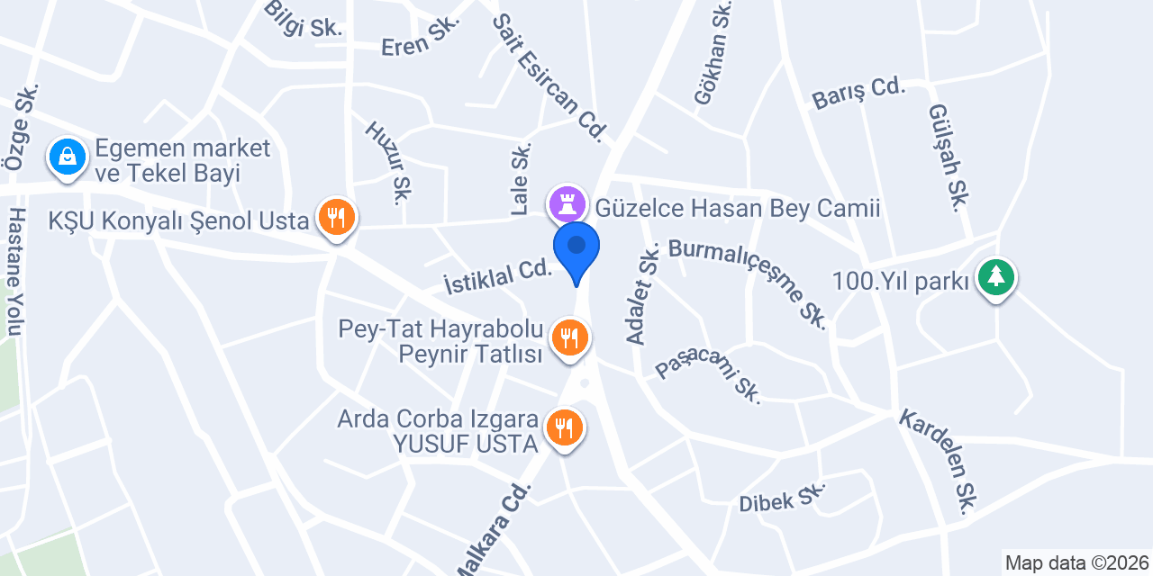 BY ÇİĞKÖFTE konumu