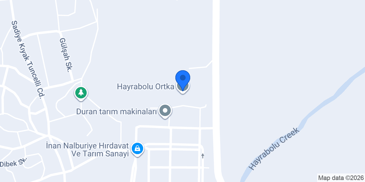 Hayrabolu Ortka konumu