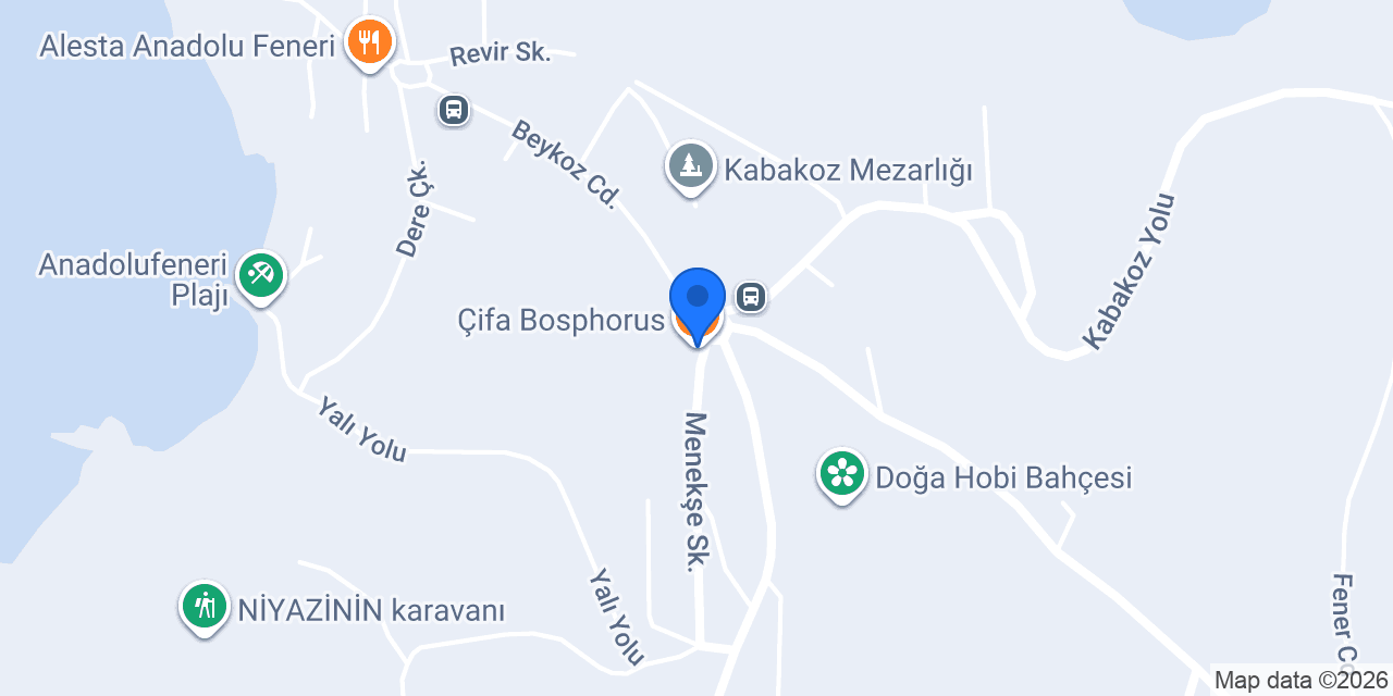 Çifa Bosphorus konumu