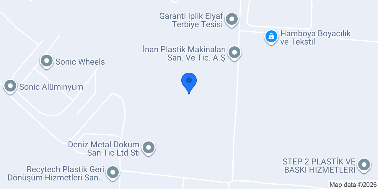 Turkuaz İplik Fabr. konumu