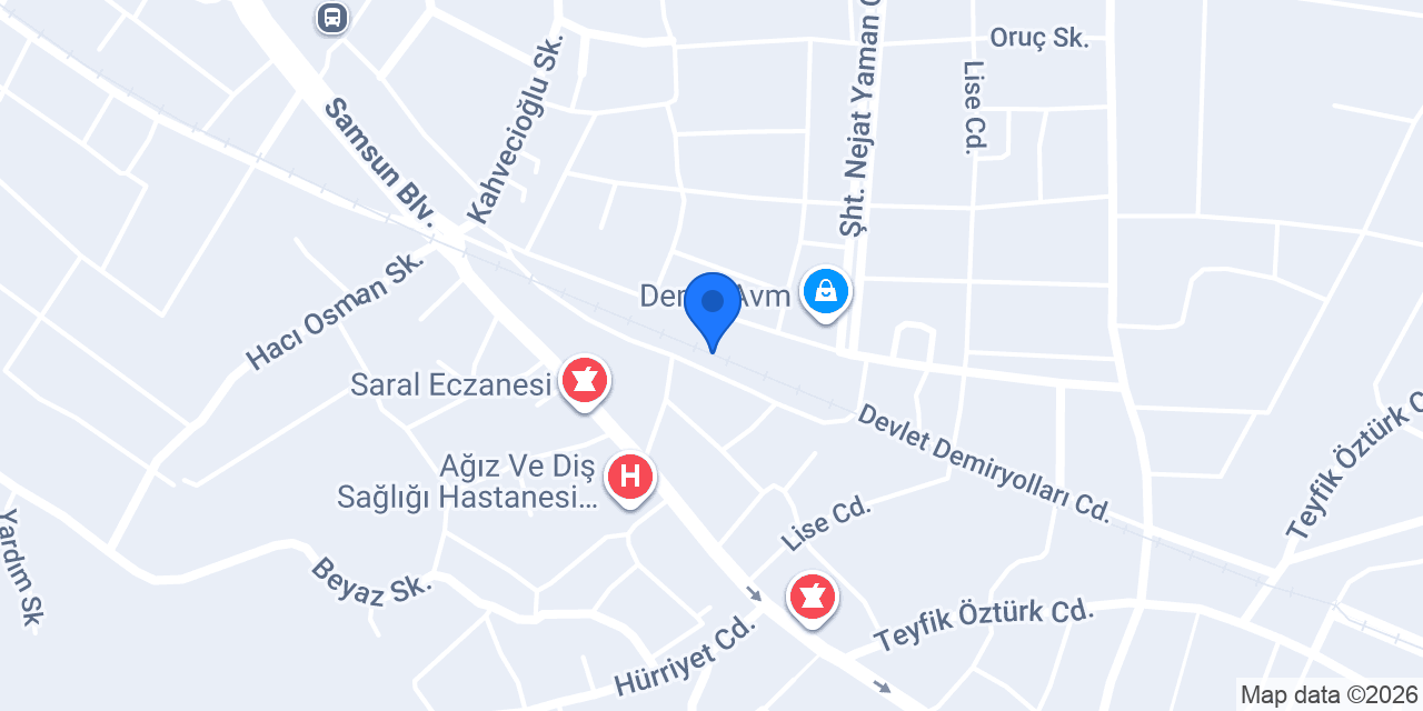 Tarihi Gar Kafe konumu