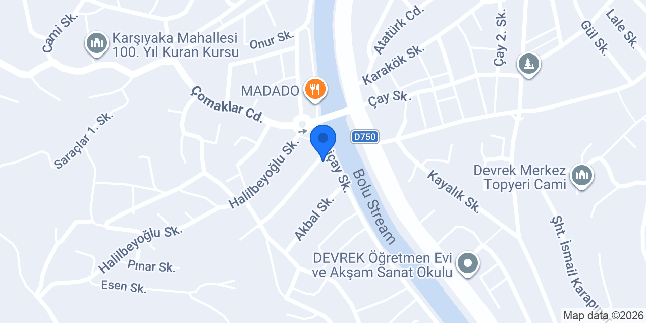 Benli Market konumu