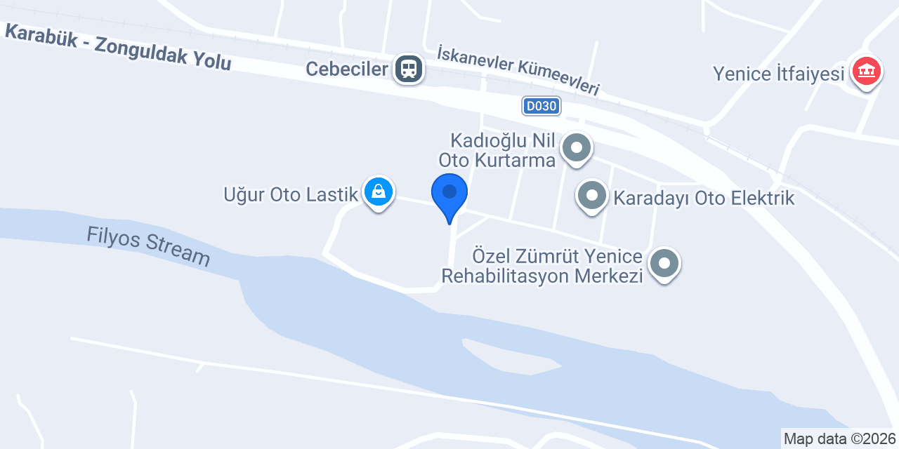 Ekrem Oto Bakım konumu